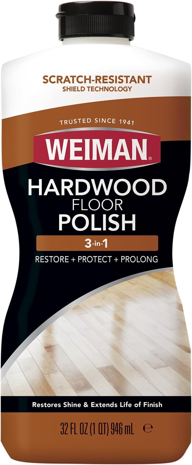 Weiman Hardwood Polish and Restorer - Wood Floor Polish - 946ml